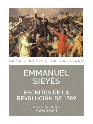 cover image of Escritos de la revolución de 1789